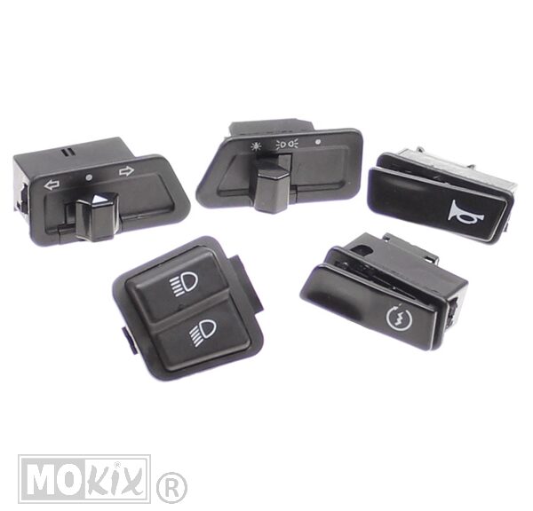 Schakelaar SET Classic LX 5delig Elec