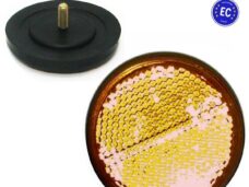 Zijreflector Rond 60mm Oranje Bout M5 CE
