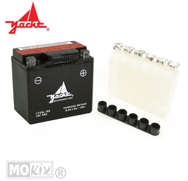 Accu CTX 5L-BS (YTX5L-BS) 113x70x107 Yacht