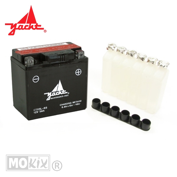 Accu CTX 5L-BS (YTX5L-BS) 113x70x107 Yacht
