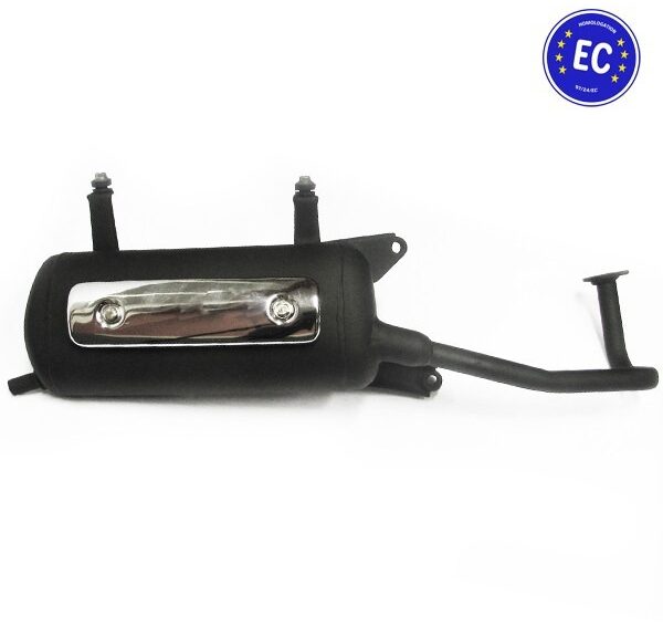 Uitlaat China Grand Retro 50 Cc + Steun CE