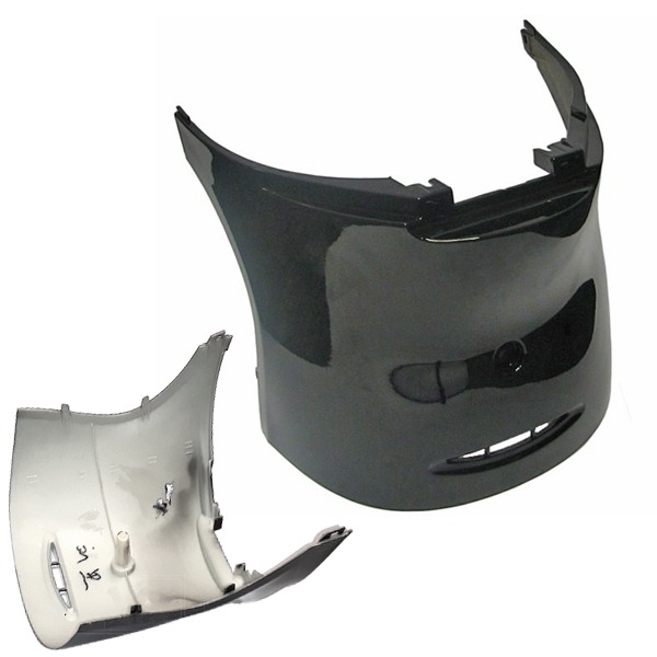 Bodyscherm China Pico Zwart - MKX