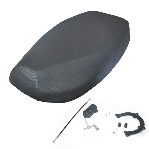 Buddy Seat China Classic LX Zwart Compleet
