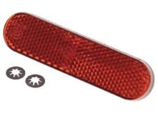 Reflector Rechthoek 95x24 Rood Klik CE