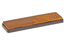 Reflector Rechthoek 95x28 Oranje Plak CE