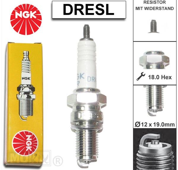 Bougie NGK DR8ES-L (1)