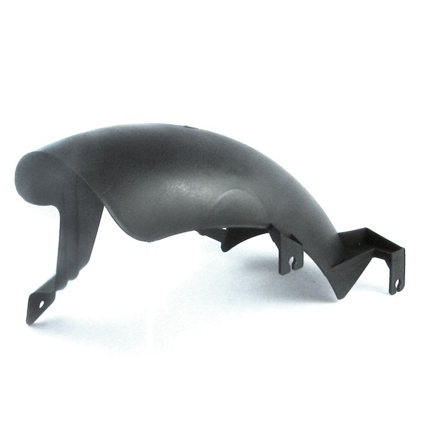 Achterbandspatbord China Elegance 12 Zwart"