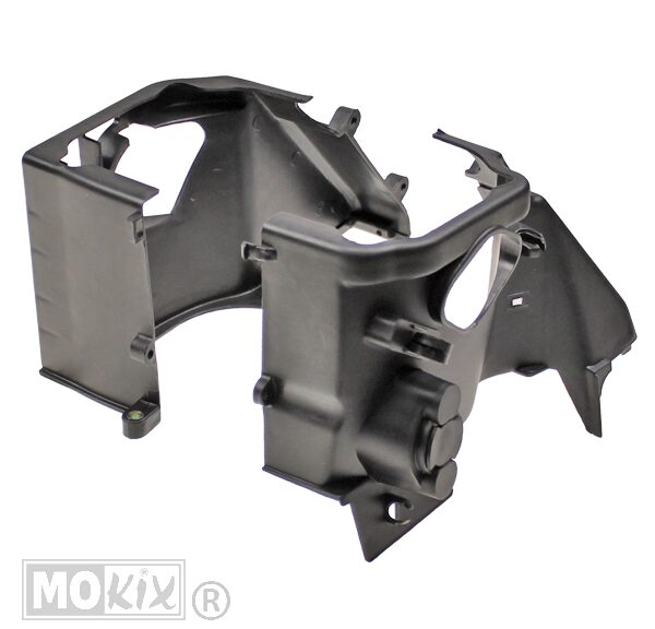 33225 KOELKAP CILINDER ONDER + BOVEN CHINA GY6 125 ZWART