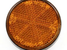 Zijreflector Rond 60mm Oranje Bout M5 CE