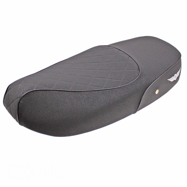 Buddy Seat Djjd Cashmere Zwart MET Logo