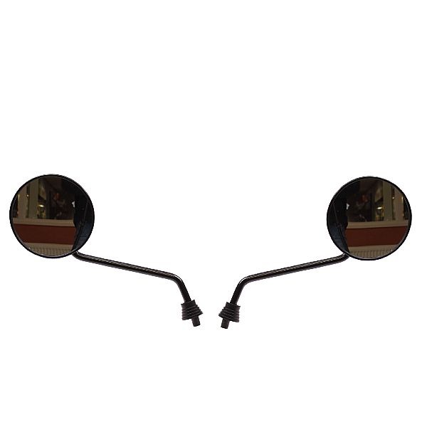 Spiegel Djjd Cashmere Rond Zwart L/R CE