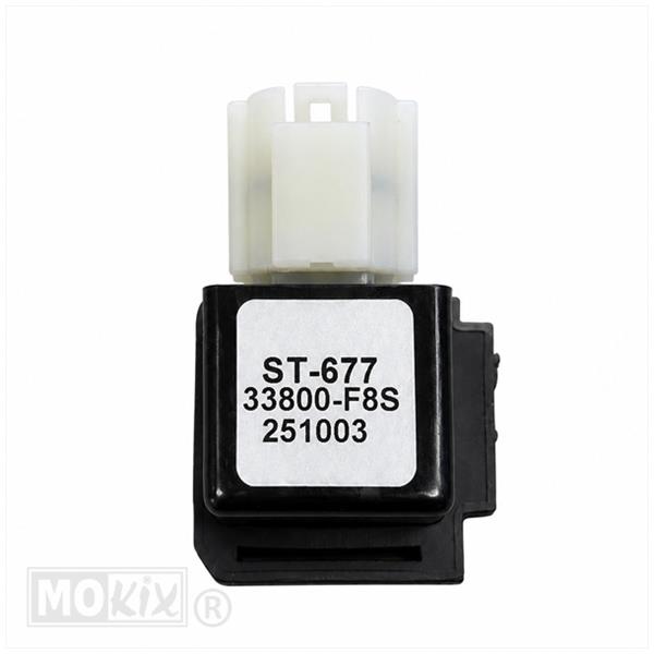 Headlight Control Relay SYM Scooter 50cc e5 ORG - Figure 3