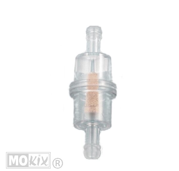 Benzinefilter UNI Voor 6MM Slang  Rond (1)