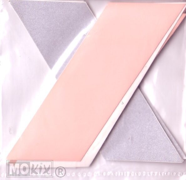 Reflectiestrips 4xORANJE 4xGRIJS