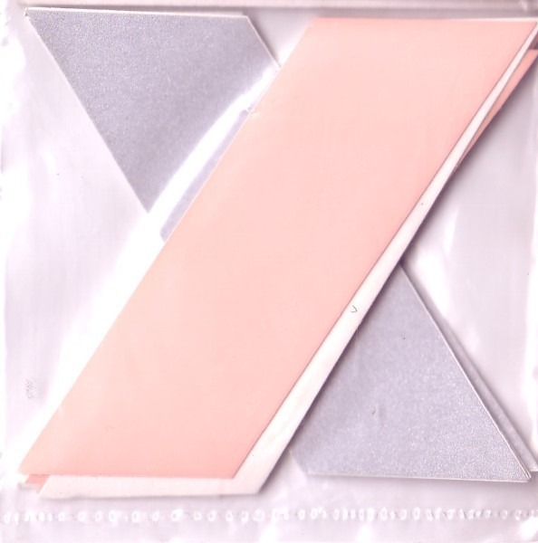Reflectiestrips 4xORANJE 4xGRIJS