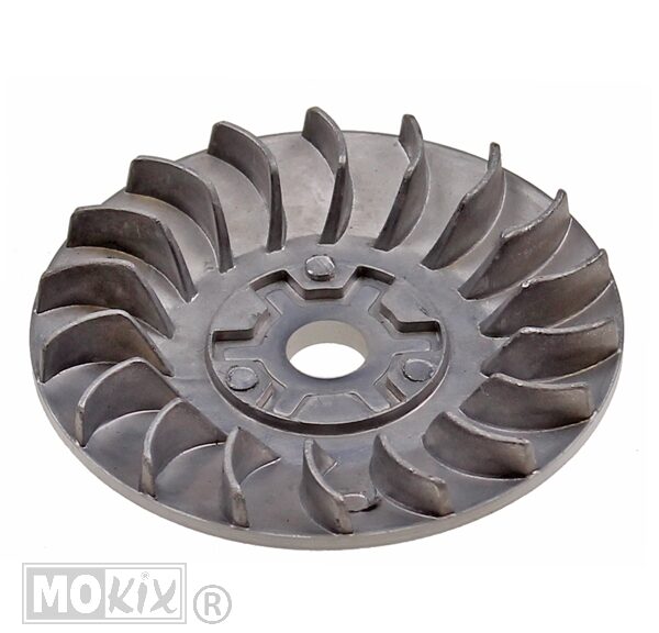 Media polea/aleta de refrigeración Minarelli 13 mm ALU ST