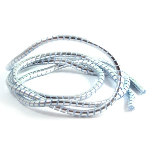 Cover Wrap Buiten Kabel 6mm 1.5meter Chroom - Supertec