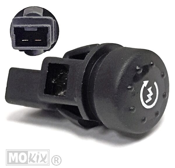 Start Knop Piaggio Runner ET2 Rond