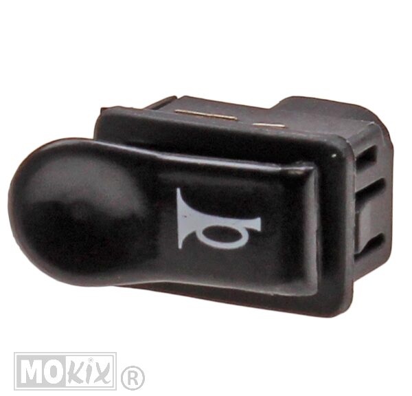 Signalhornsknapp Piaggio NRG/TPH/ZIP/Velofax Svart
