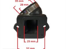 Spruitstuk Piaggio 28mm (35)