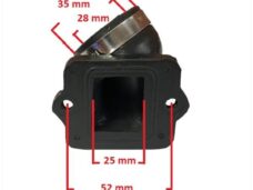 Spruitstuk Piaggio 28mm (35)