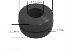Radiateur-Tril Rubber Rieju/Sherco Zwart (1)
