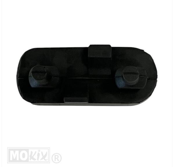 Voetsteun-Rubber Derbi Senda RV Smal Zwart