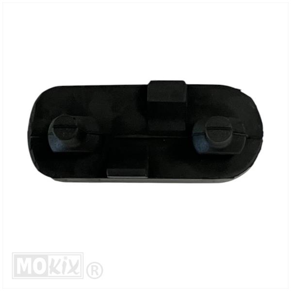 Voetsteun-Rubber Derbi Senda RV Smal Zwart