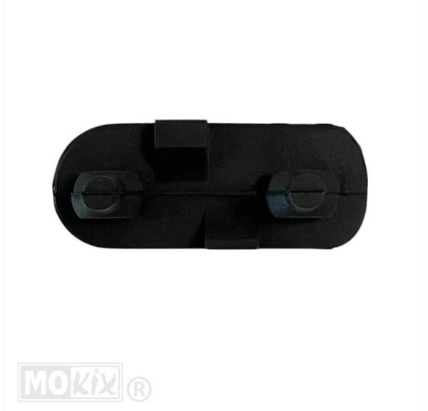 Voetsteun-Rubber Derbi Senda LV Smal Zwart
