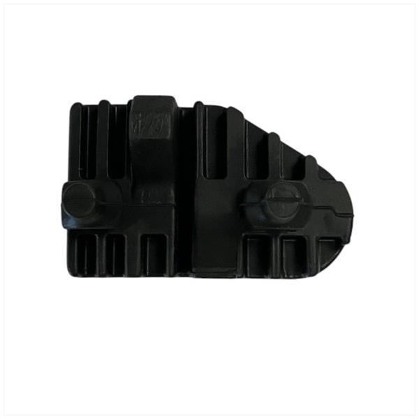Voetsteun-Rubber Derbi Senda RV Breed Zwart