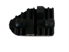 Voetsteun-Rubber Derbi Senda  LV Breed Zwart