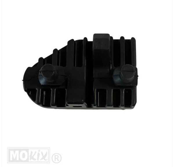 Voetsteun-Rubber Derbi Senda  LV Breed Zwart
