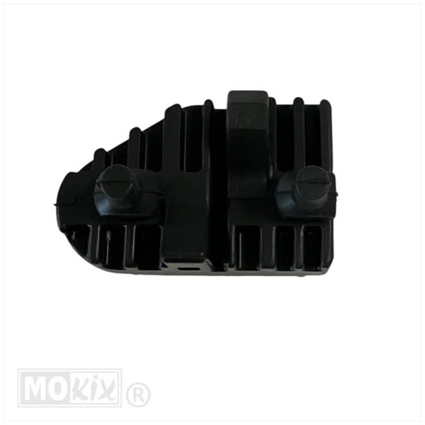 Voetsteun-Rubber Derbi Senda LV Breed Zwart