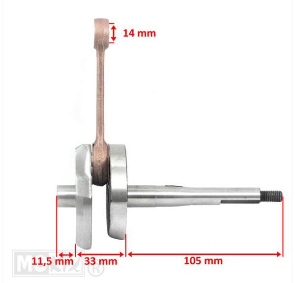 Krukas Vespa Ciao/Citta 10 PEN  2T