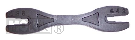 44000120 SPAAK SLEUTEL UNI 6 MATEN