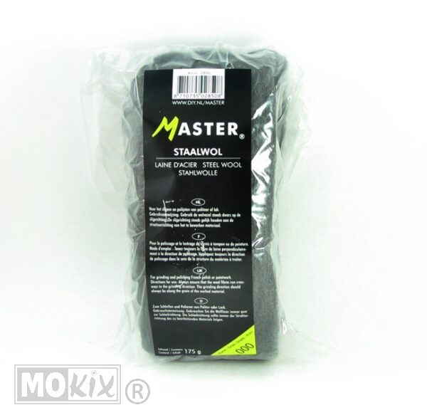Staalwol Fijn 000  Koker  175 Gr
