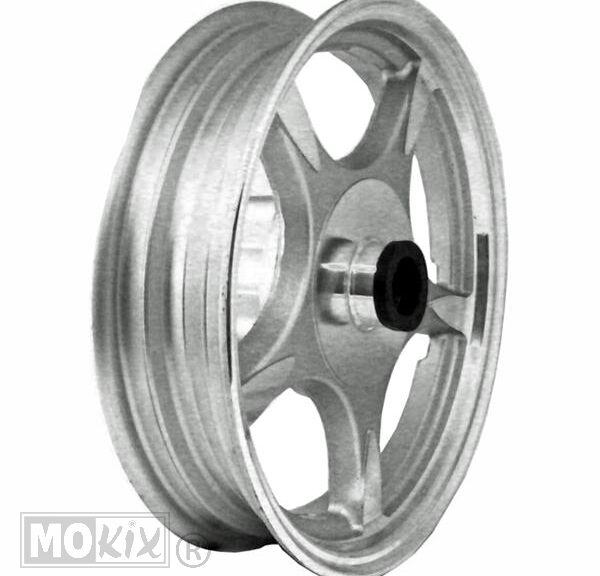 Aro dianteiro de alumínio cinza de 10" para Kymco Agility/GY6