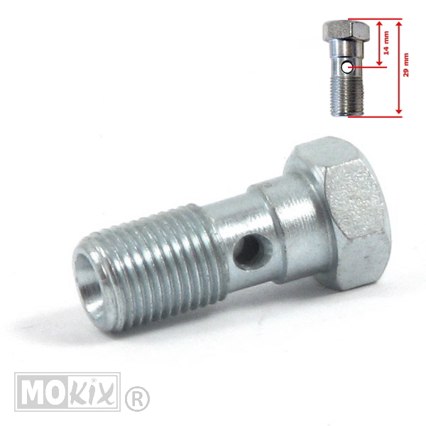 Remslang-Bout Heng Tong Onder/Boven (M10x1) (1) - Bollard