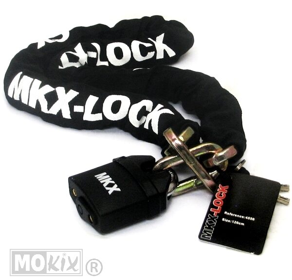 Ketting Slot MKX-Lock 10mm 120cm (Beugelslot)