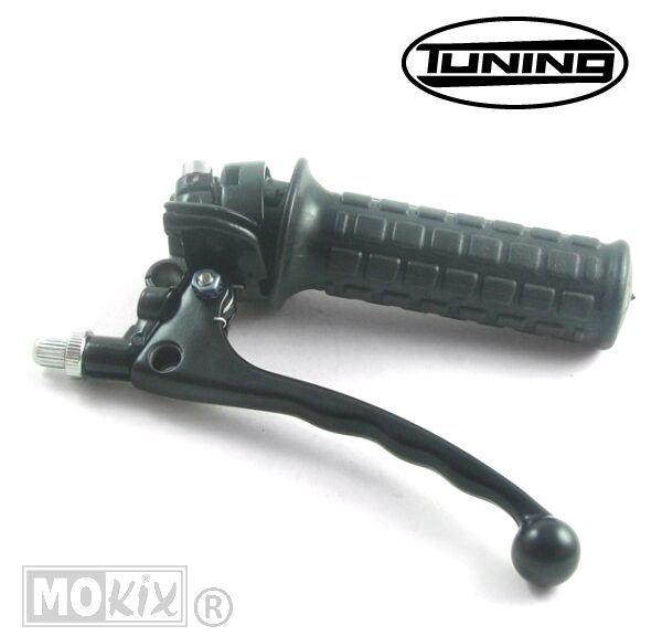 Handle GAS Tomos A35 Compleet Zwart