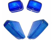 RAW-BOL Glas Yamaha BW'S SET Blauw - MKX