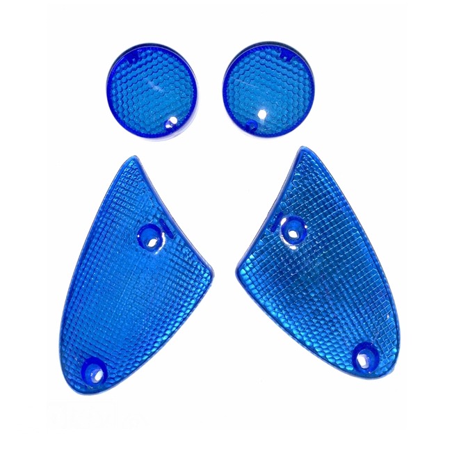 RAW-BOL Glas Aprilia Srwww SET Blauw - MKX