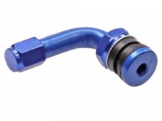 Ventiel Tubeless Haaks Blauw/CP