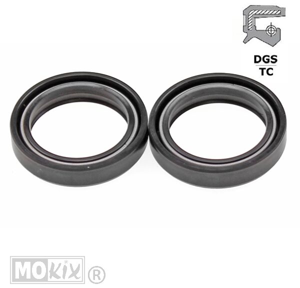 Keerring Voorvork 25.7x35x7/9 Piaggio ZIP SET - Supertec