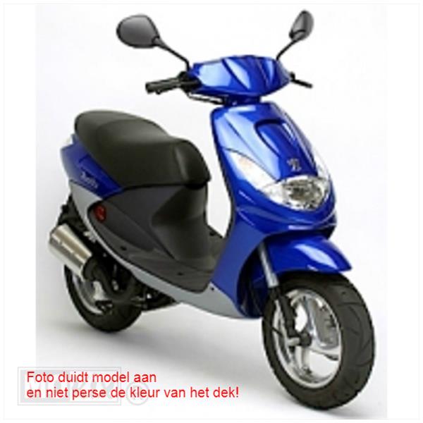Buddy DEK Peugeot Viva City Sport Carbon Zwart - Xtreme