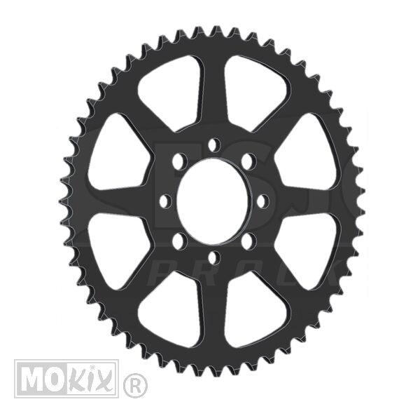 Achtertandwiel SUZ TSX/Kawas AR50(420)52mm 8g 51t - Esjot