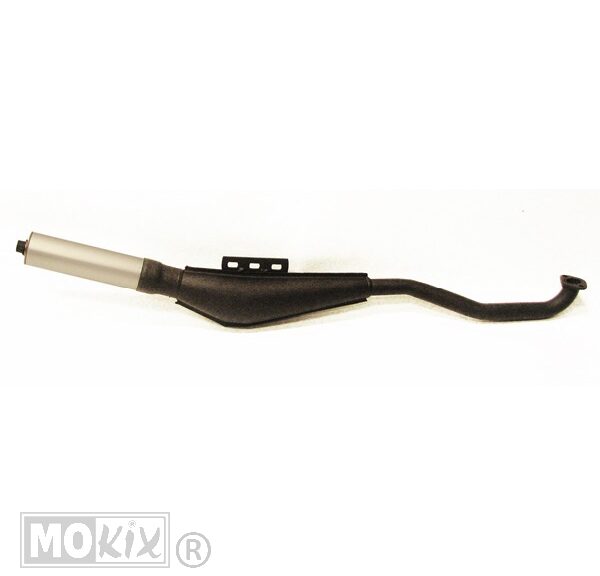 Uitlaat Puch Maxi Grandprix Aluminium Zwart - Jamarcol