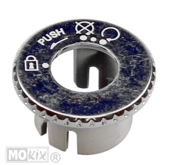 Contactslot Ring Beta ARK/Yamaha BW'S Chroom