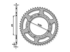 Achtertandwiel RIE MRX/SMX DE SEN-R nt105mm 6g 46t - IGM