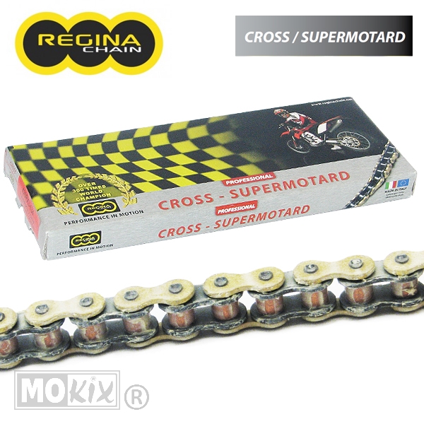 Ketting Regina 420 134L Rx3 Race Goud